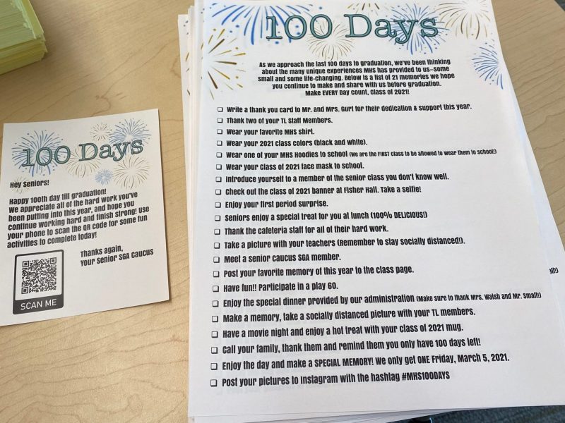 100 Days for Class of 2021 Checklist