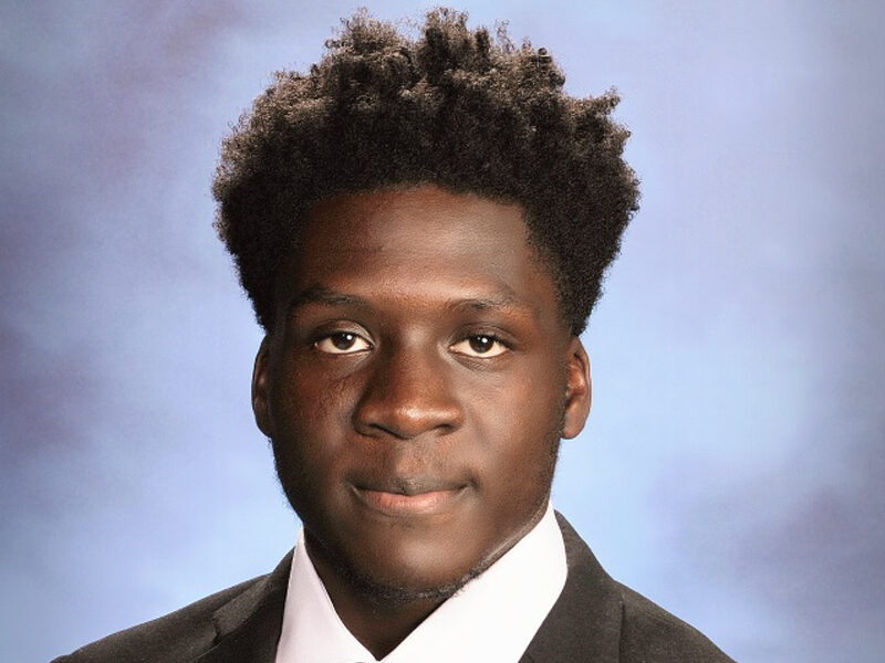 The Rotary Club of Hershey named Olarenwaju "Larry" Onabanwo one of its Students of the Month.
